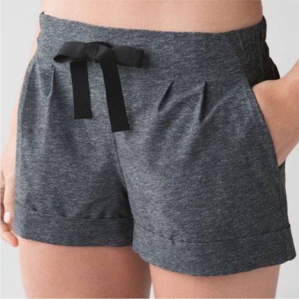 lululemon athletica Gray Athletic Shorts.  Bought on posh mark but too small.